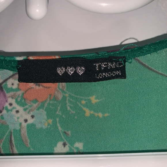 TFNC London green floral dress - Picture 2 of 3